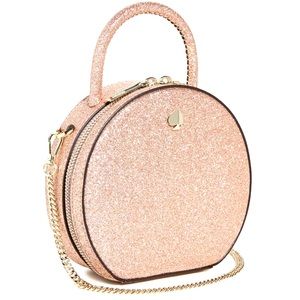 BNWT-Kate Spade Andi Glitter Mini Canteen shoulder bag/crossbody bag.